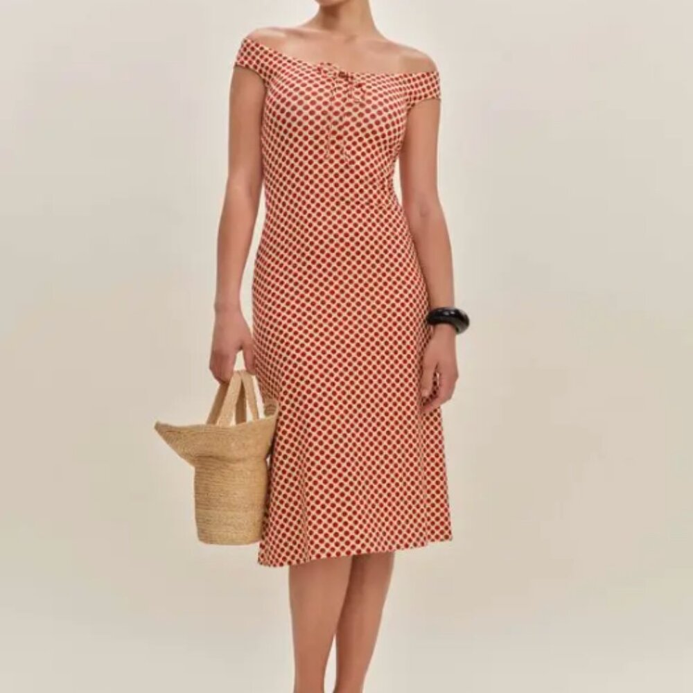 Reformation Polka Dot Dress